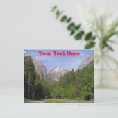 カスタマイズ可能なオーストリアアルプス ポストカード (スタンド正面)