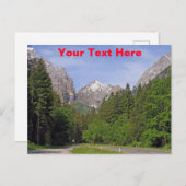 カスタマイズ可能なオーストリアアルプス ポストカード (正面/裏面)