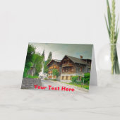 カスタマイズ可能なオーストリア カード (正面)