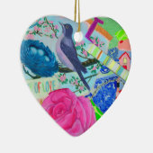 カスタマイズ可能なオーナメント – 母の日 – 休日+ セラミックオーナメント (右)