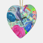 カスタマイズ可能なオーナメント – 母の日 – 休日+ セラミックオーナメント (左)