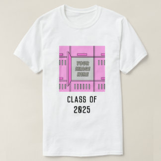 カスタマイズ可能なオープンロッカーフレームバブルガムピンク Tシャツ