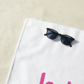 カスタマイズ可能なカクテルのビーチタオル ビーチタオル (インサイチュ)