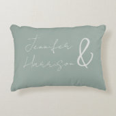 カスタマイズ可能なカップルのアクセント枕 アクセントクッション (正面)