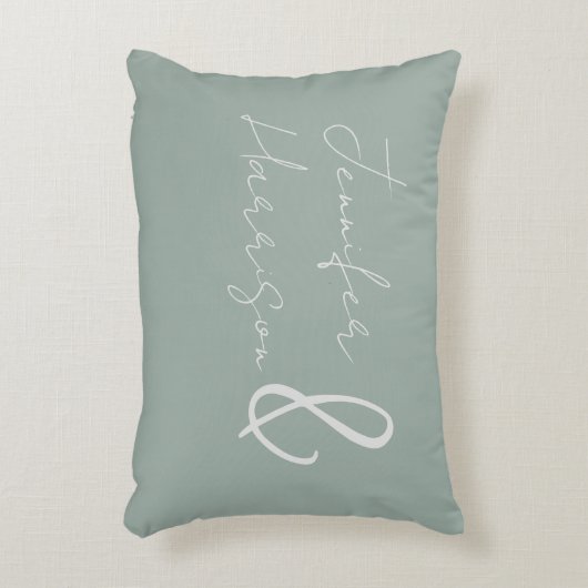 カスタマイズ可能なカップルのアクセント枕 アクセントクッション (正面(垂直))