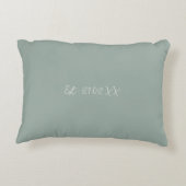 カスタマイズ可能なカップルのアクセント枕 アクセントクッション (裏面)