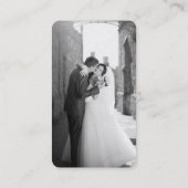 カスタマイズ可能なカメラマンの名刺 名刺 (裏面)