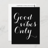 カスタマイズ可能なカラーの良好な外観のみやる気を起こさせる ポストカード (正面/裏面)