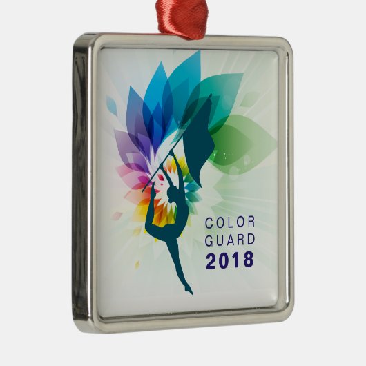 カスタマイズ可能なカラーガードのオーナメント メタルオーナメント (右)