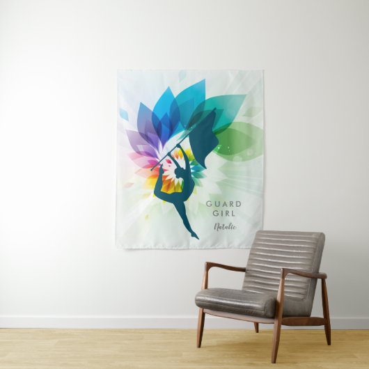 カスタマイズ可能なカラーガードのタペストリ タペストリー (インサイチュ)