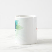 カスタマイズ可能なカラーガードのマグ コーヒーマグカップ (中央)