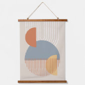 カスタマイズ可能なカラーモダン抽象芸術ウォールアート 吊り下げ型タペストリー (正面2)