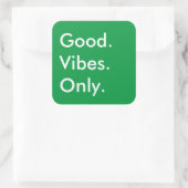 カスタマイズ可能なカラー良好。ビベス。のみ。やる気を起こさせる スクエアシール (バッグ)