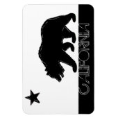 カスタマイズ可能なカリフォルニアブラックベア土産マグネット マグネット (縦)