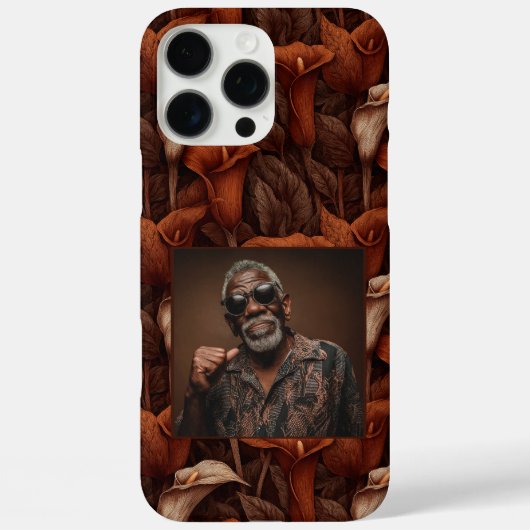 カスタマイズ可能なカンナの花のクラシックな母の日ギフト Case-Mate iPhoneケース (裏面)