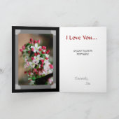 カスタマイズ可能なカードとの結カラフル婚 カード (内部)