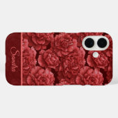カスタマイズ可能なカーネーションのホリデーギフト Case-Mate iPhoneケース (裏面 (横))