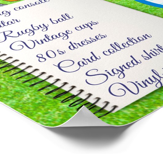 カスタマイズ可能なガレージ販売、ヤード販売の招待フライ ポスター (角)