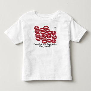 カスタマイズ可能なキス トドラーTシャツ