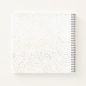 カスタマイズ可能なキッズカップケーキレシピ本 ノートブック (裏面)