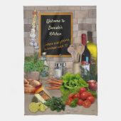 カスタマイズ可能なキッチンタオル キッチンタオル (縦)