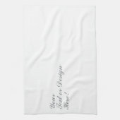 カスタマイズ可能なキッチンタオル – デザインの追加 キッチンタオル (縦)