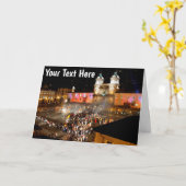 カスタマイズ可能なキト（エクアドル） カード (黄色い花)