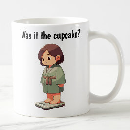 カスタマイズ可能なキャラクター体重計 コーヒーマグカップ