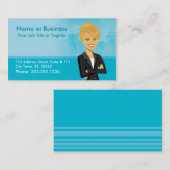 カスタマイズ可能なキャラクター商法カード 名刺 (正面/裏面)