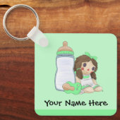 カスタマイズ可能なキャリズカラーキーチェーン(詳細を参照) キーホルダー (正面)