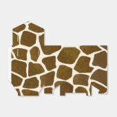 カスタマイズ可能なキリンプリント特典ボックス フェイバーボックス (折り畳みなし)