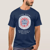 カスタマイズ可能なキングCHARLES III戴冠 Tシャツ (正面)
