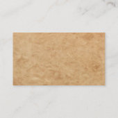 カスタマイズ可能なギターの音楽業界カード 名刺 (裏面)