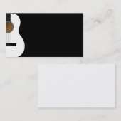 カスタマイズ可能なギターの音楽業界カード 名刺 (正面/裏面)