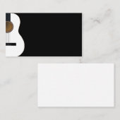 カスタマイズ可能なギターの音楽業界カード 名刺 (正面/裏面)