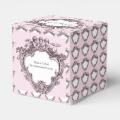 カスタマイズ可能なギフトボックス フェイバーボックス (裏面サイド)