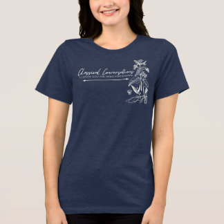 カスタマイズ可能なクラシカル会話 トライブレンドTシャツ
