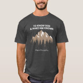 カスタマイズ可能なクラシカル会話 Tシャツ (正面)