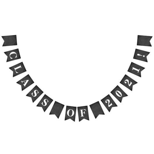 カスタマイズ可能なクラスの2021シミュレートされた黒板 バンティングフラッグ (全)