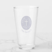 カスタマイズ可能なクラスのSaint Alice Tradパッチ タンブラーグラス (裏面)