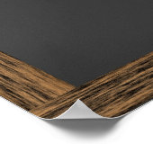 カスタマイズ可能なクラスルームの黒板ポスター ポスター (角)