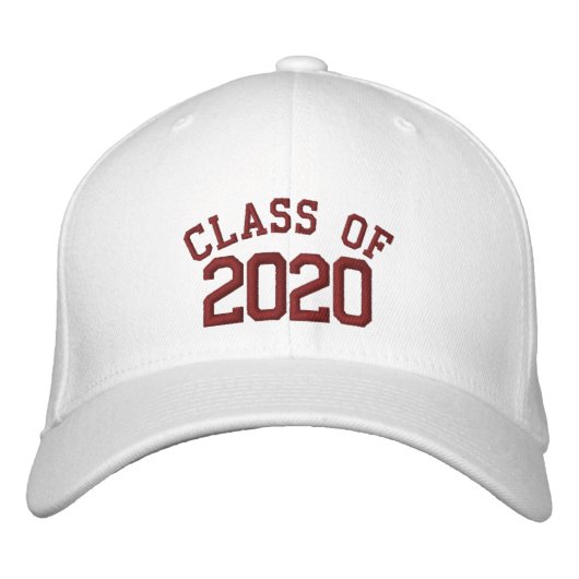 カスタマイズ可能なクラス(名前あり) 刺繍入りキャップ (正面)