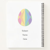 カスタマイズ可能なクリスタルシェル(Fusion) ノートブック (裏面)