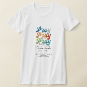 カスタマイズ可能なクリスチャングループTシャツ Tシャツ
