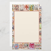 カスタマイズ可能なクリスマスのパーティの招待状 便箋 (正面/裏面)