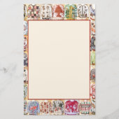 カスタマイズ可能なクリスマスのパーティの招待状 便箋 (正面)