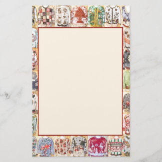 カスタマイズ可能なクリスマスのパーティの招待状 便箋