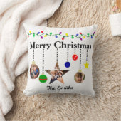 カスタマイズ可能なクリスマスオーナメント装飾用クッション クッション (ブランケット)