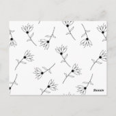 カスタマイズ可能なクリスマスカード作成者 ポストカード (裏面)