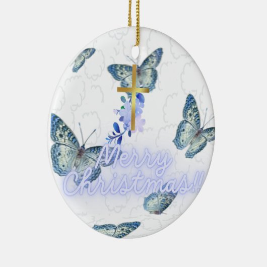 カスタマイズ可能なクリスマスセラミックオーナメント2024 セラミックオーナメント (右)